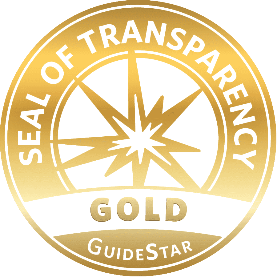 Gold Seal of Transparency from GuideStar.