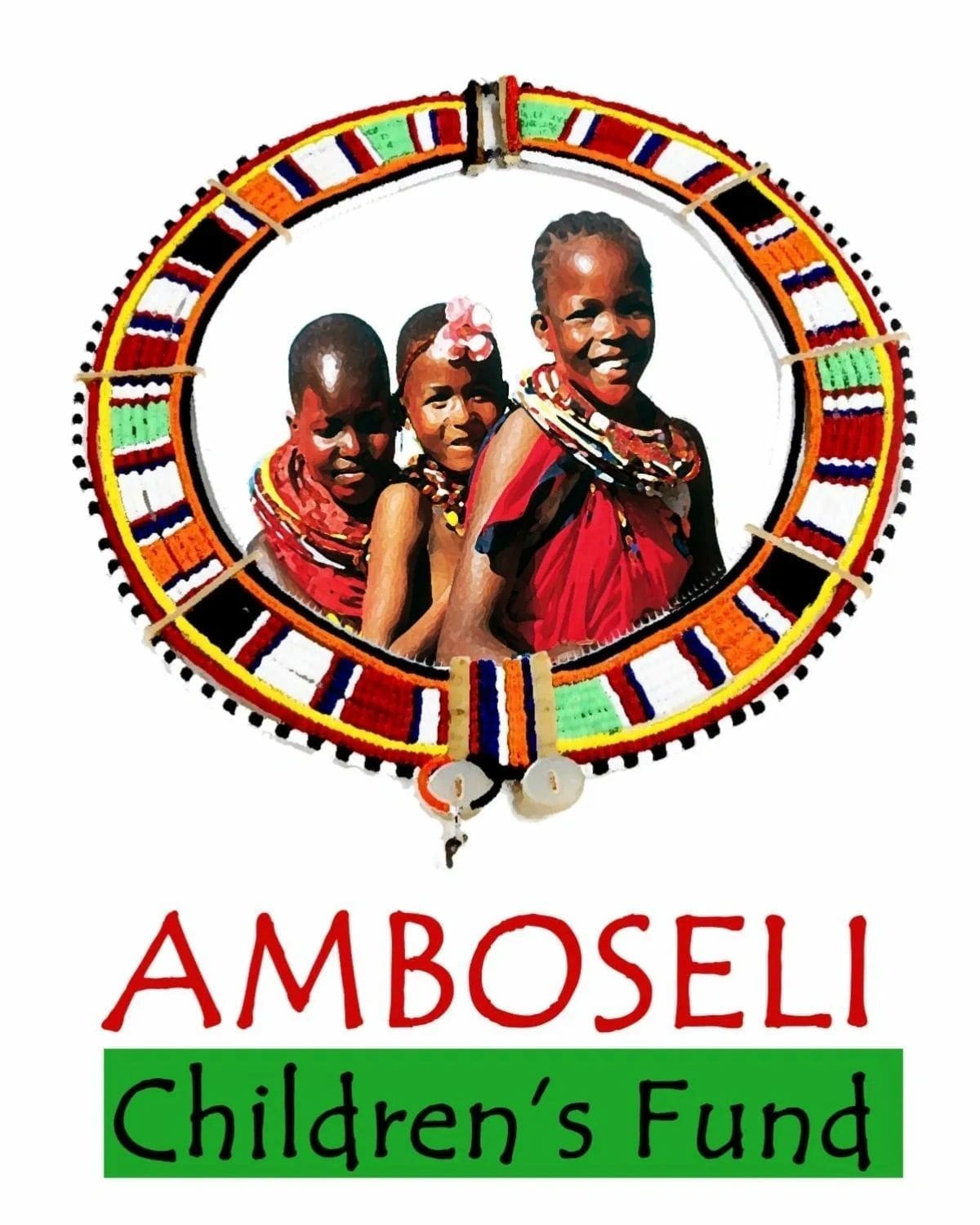 Logo featuring three children within a decorative circular frame.